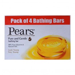 Pears Pure & Gentle Soap Bar 4X75gm